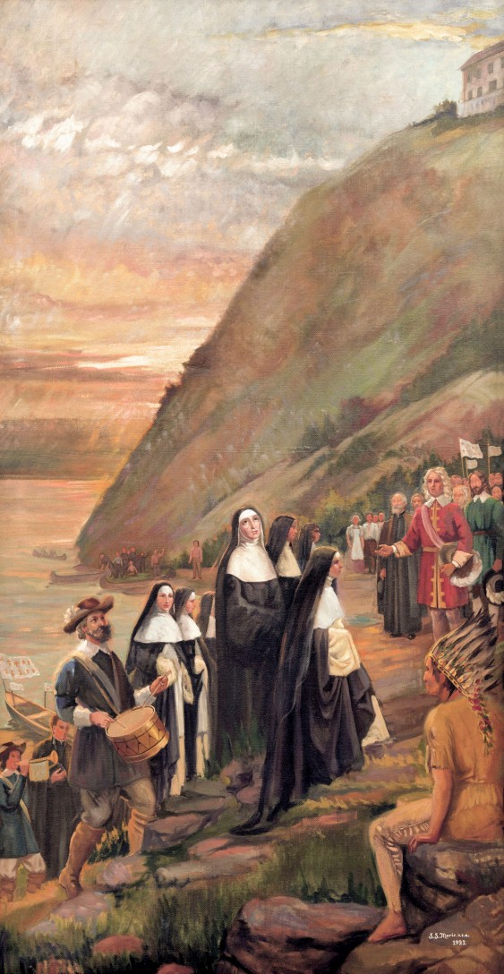 Arrival of the Augustines - August 1st 1639